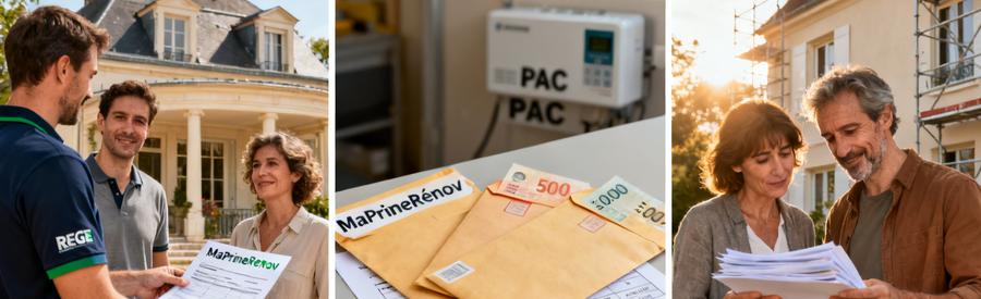 Aides cumulables pompe à chaleur Fontenay-sous-Bois : MaPrimeRénov' jusqu'à 11 000 € avec artisan RGE