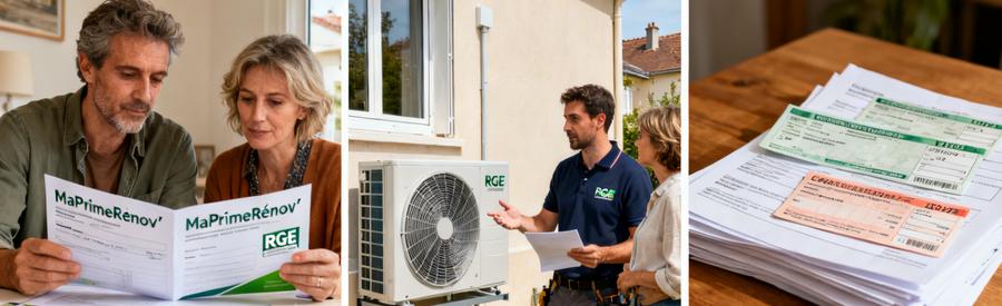 Aides Financement Pompe Chaleur Pantin Maprimerénov Aides financières cumulables pour installation pompe à chaleur à Pantin avec artisan certifié RGE QualiPAC