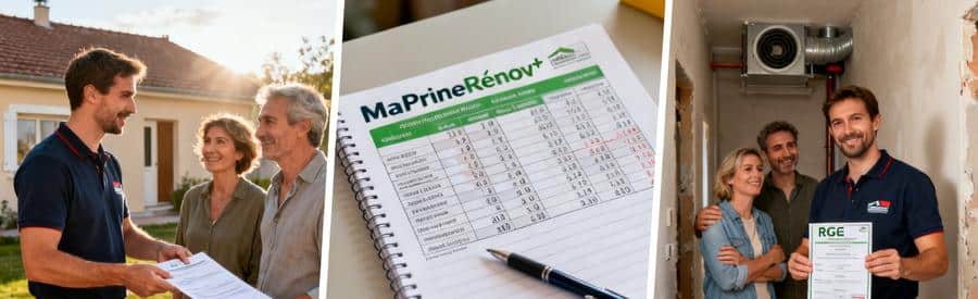 Devis VMC : Aides MaPrimeRénov' et artisan RGE pour financer l'installation d'une VMC double flux en France