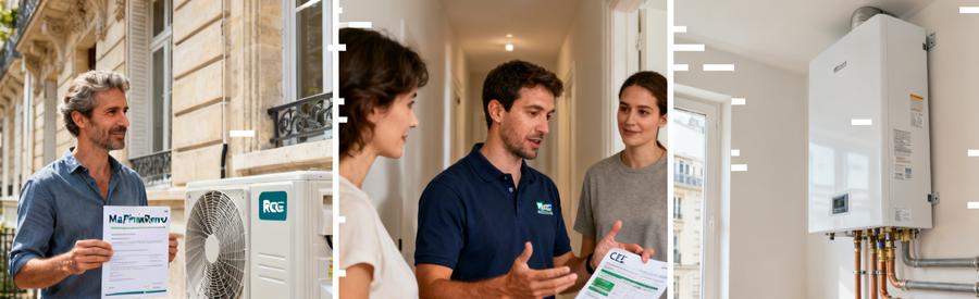 Aides MaPrimeRénov et CEE pour financer une pompe à chaleur air/eau Paris 5e en 2026