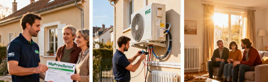 Aides financières pompe à chaleur Essonne 91 : MaPrimeRénov', installation PAC et confort après travaux