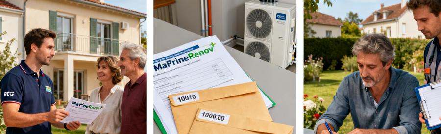 Aides financières cumulables pour pompe à chaleur à Montrouge : MaPrimeRénov' jusqu'à 11 000 €