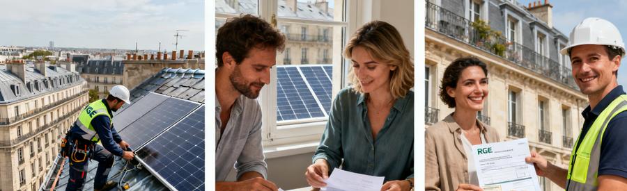 Aides financières panneaux solaires Paris 1er : prime autoconsommation et documents officiels pour installation photovoltaïque