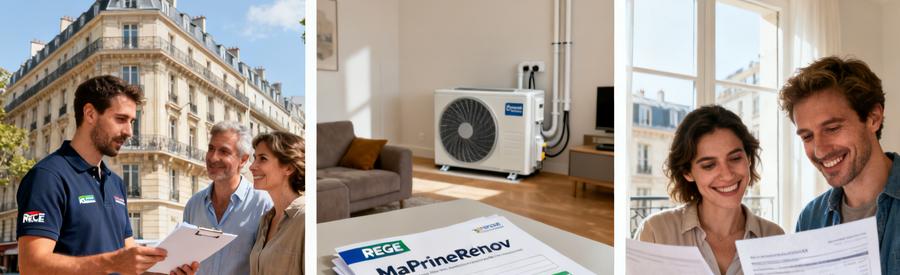 Aides financières 2026 pour pompe à chaleur Paris 7e : MaPrimeRénov' et dispositifs Île-de-France