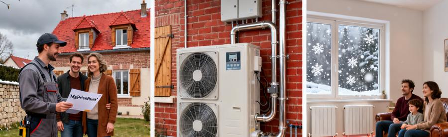 Aides MaPrimeRénov' pour pompe à chaleur à Créteil : dossier, installation PAC et confort intérieur