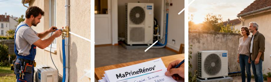 Installation pompe à chaleur à Bobigny avec accompagnement pour les aides MaPrimeRénov' 2026