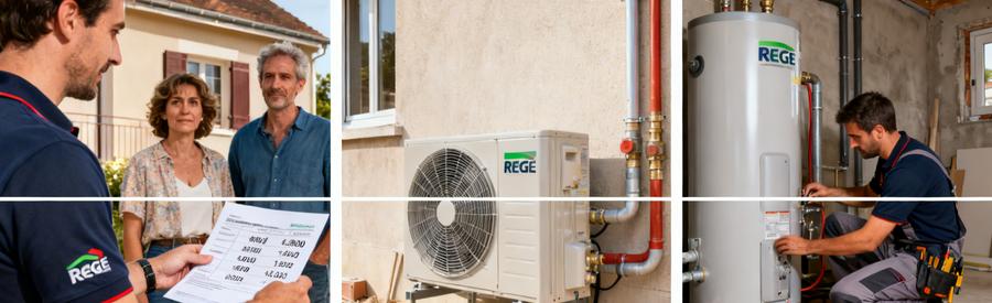 Aides financières 2026 pour une pompe à chaleur à Sarcelles avec artisan RGE QualiPAC certifié