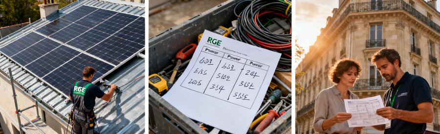 Comparatif budgets installation panneaux solaires Paris 12e selon puissance et complexité du chantier
