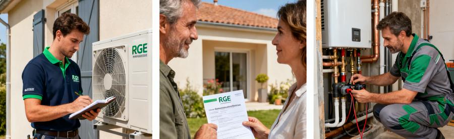 Trois critères pour choisir un installateur certifié RGE pour pompe à chaleur à Noisy-le-Grand