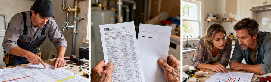 Comparaison de devis ballon thermodynamique détaillés : modèle, COP, main-d'œuvre et technologie vérifiés