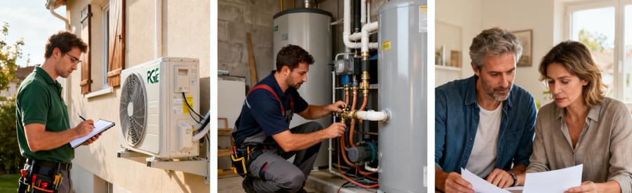 Comparatif installation pompe à chaleur à Clamart : unité extérieure, raccordement et estimation budget travaux