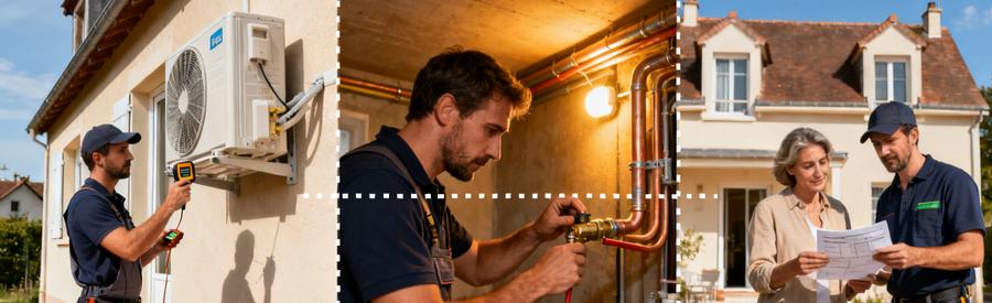 Cout Pompe Chaleur Meaux Types Equipements Seine Et Marne Comparatif installation pompe à chaleur Meaux : unité extérieure, raccordement intérieur et estimation travaux propriétaires