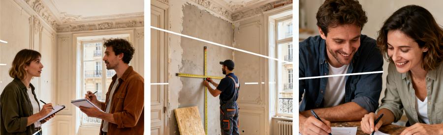 Demarche Isolation Interieure Paris 5e 3 Etapes Les 3 étapes pour obtenir des propositions d'isolation intérieure Paris 5e avec artisans RGE certifiés