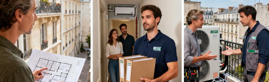Trois étapes pour obtenir des propositions d'artisans RGE pour une pompe à chaleur Paris 12e