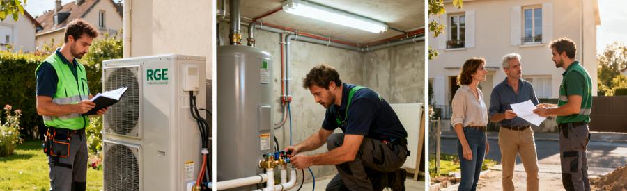 Coût installation pompe à chaleur à Créteil : artisan, raccordement PAC et échange propriétaires en Île-de-France