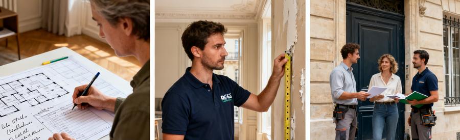 Trois étapes pour obtenir des offres d'isolation intérieure à Paris 18e avec artisans certifiés RGE