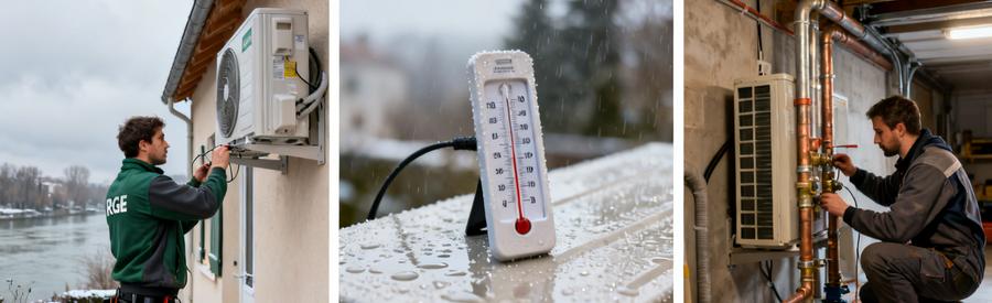 Installation pompe à chaleur air/eau à Épinay-sur-Seine, rendement adapté au climat francilien humide et doux
