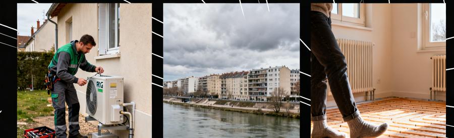 Pac Air Eau Vitry Sur Seine Climat Francilien Rendement Installation PAC air/eau à Vitry-sur-Seine : unité extérieure, bords de Seine et confort intérieur hivernal