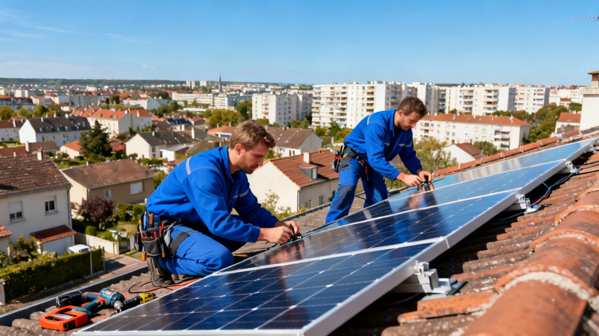 Panneaux solaires Île-de-France