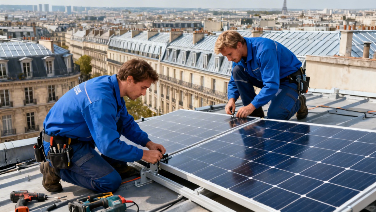 Panneaux solaires Paris 75
