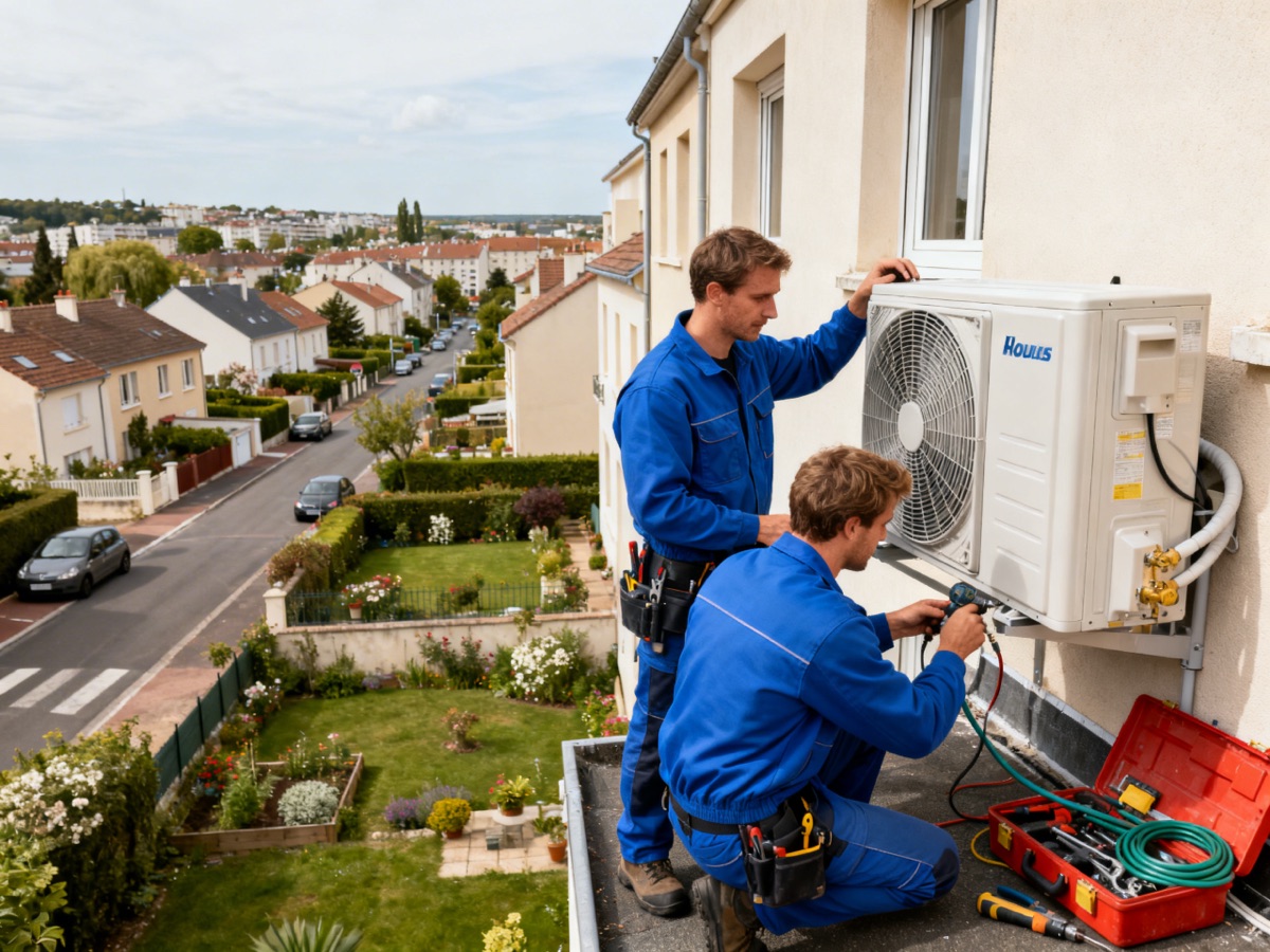 Pompe à chaleur Houilles