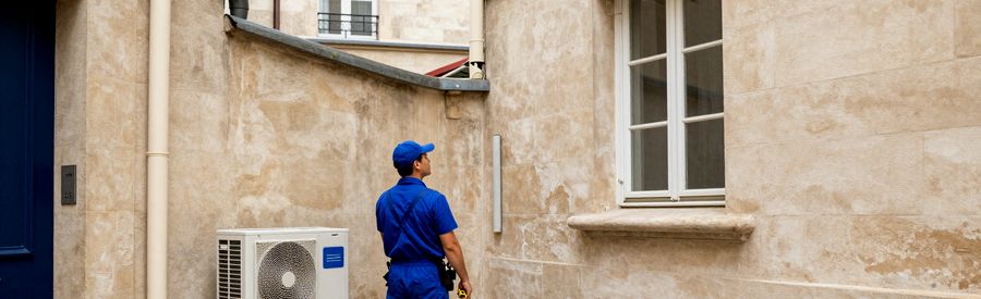 Pompe à chaleur Paris 10e - contraintes installation copropriété