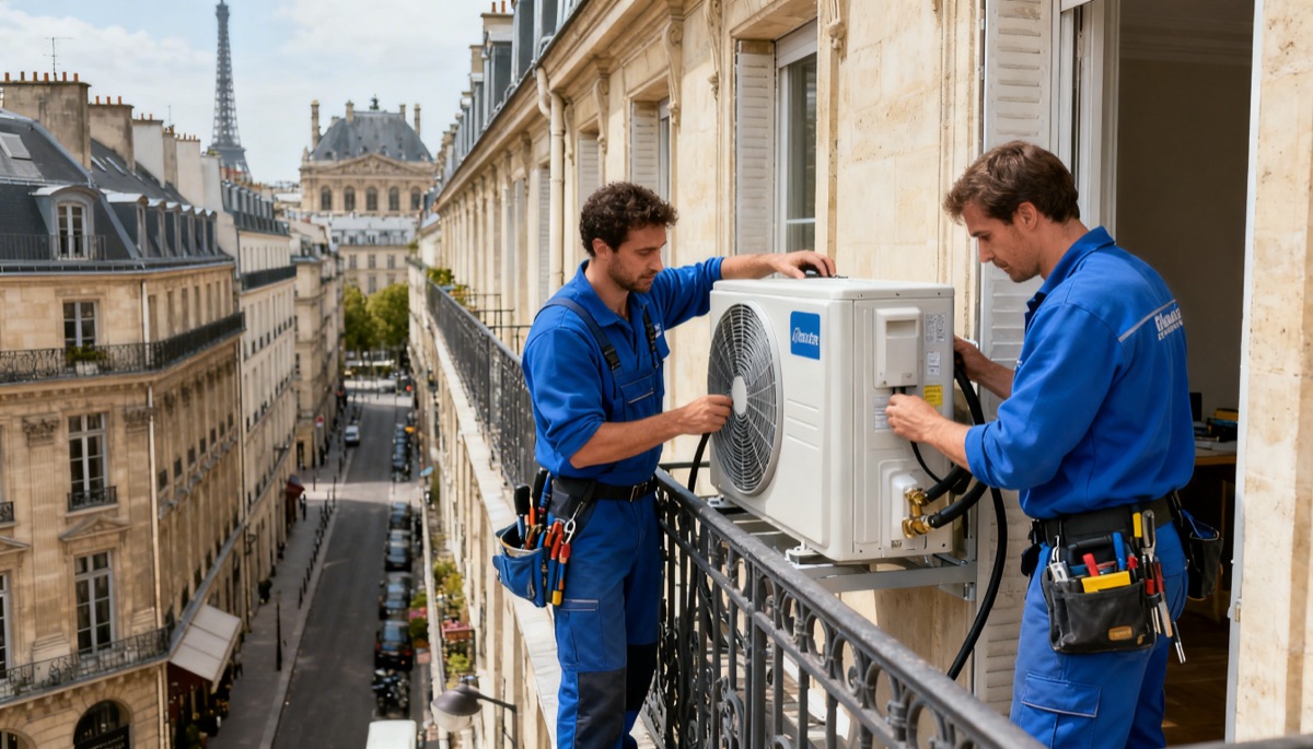 Pompe à chaleur Paris 2e