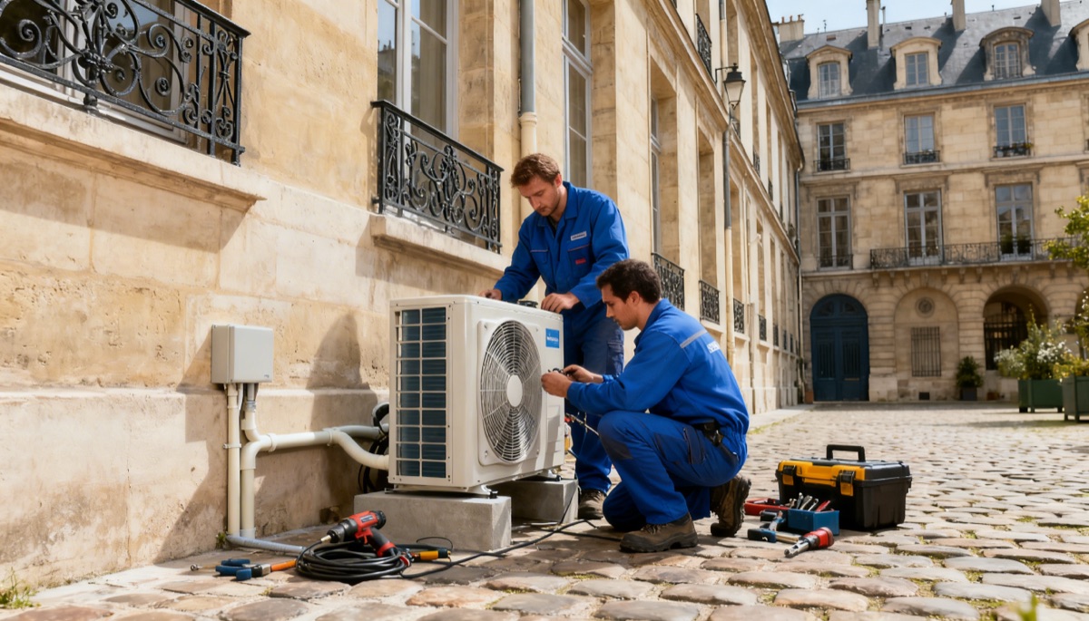 Pompe à chaleur Paris 3e