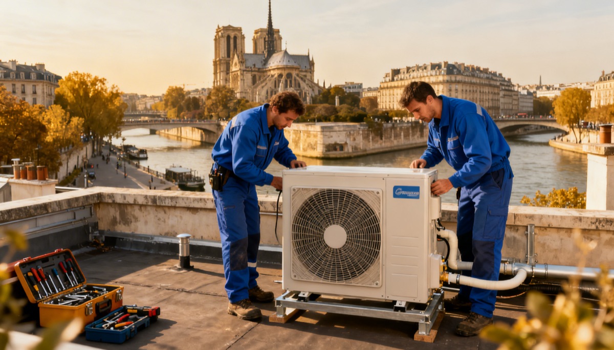 Pompe à chaleur Paris 4e