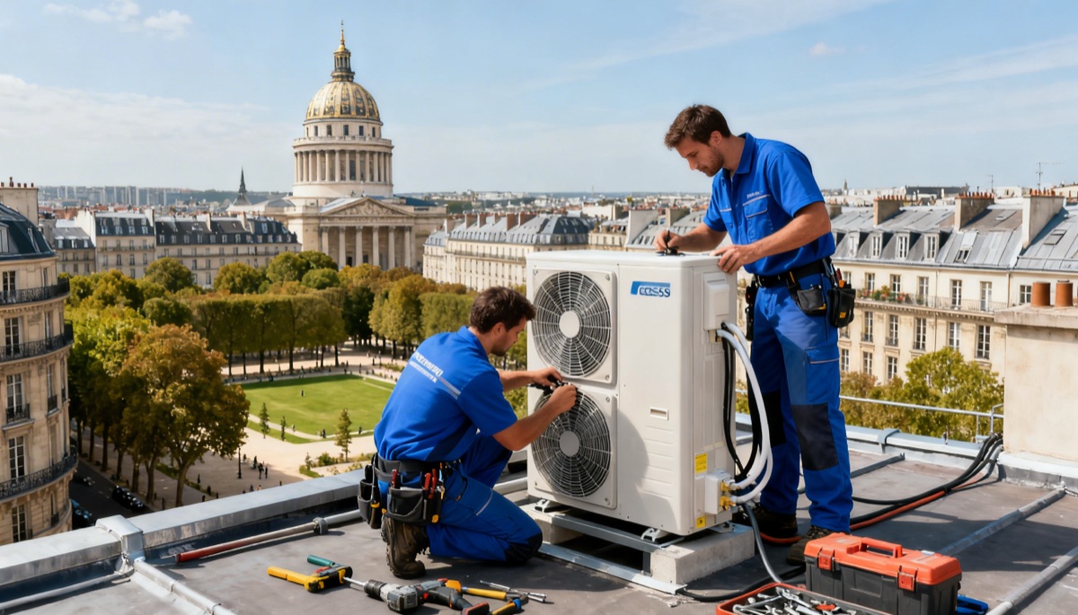 Pompe à chaleur Paris 5e