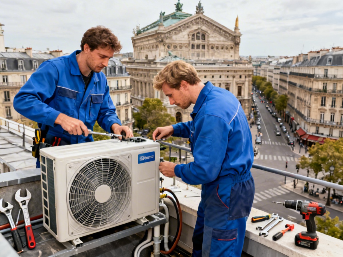 Pompe à chaleur Paris 9e