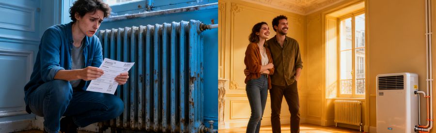 Pompe A Chaleur Paris Aides Financieres Avant Apres Pompe à chaleur Paris : avant et après installation avec aides financières