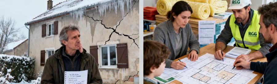 Propriétaire face au choix entre rénovation par geste ou rénovation globale d'une passoire thermique