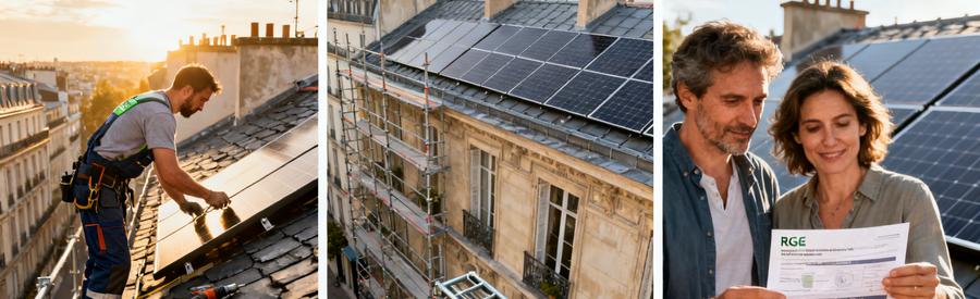Tarifs Panneaux Solaires Paris 7e Installation Options Installation panneaux solaires Paris 7e : options surimposition, accès toiture et estimation budget travaux