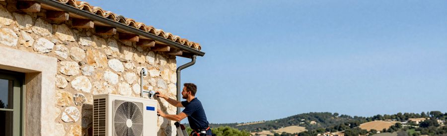 installation PAC villa Alpes-Maritimes spécificités terrain méditerranéen