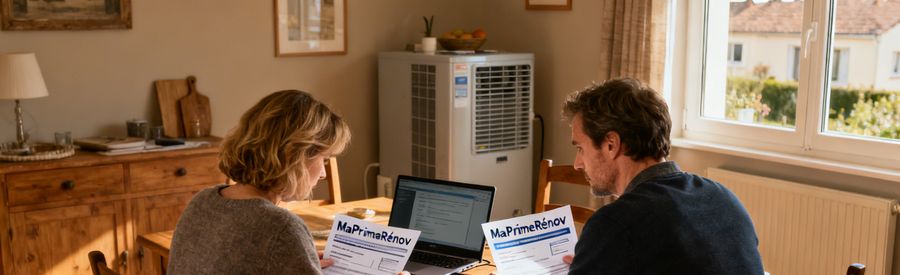 aides financières MaPrimeRénov pompe à chaleur 2026 documents