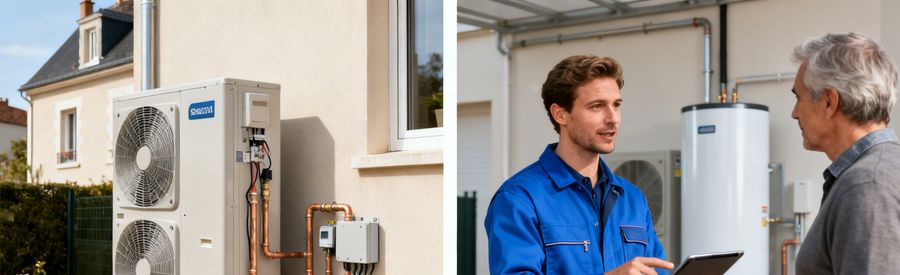 comparatif PAC air eau géothermie types choisir logement